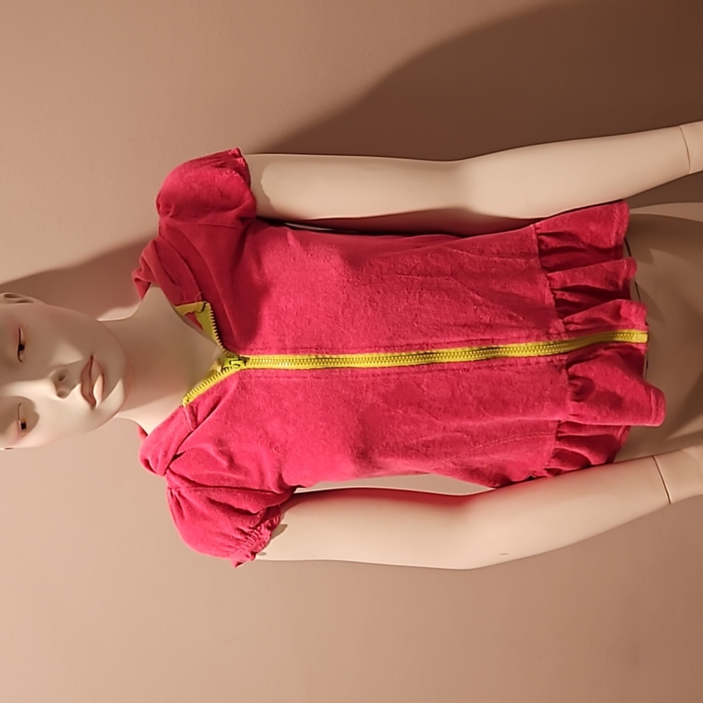 Pink Platinum Fuchsia Swim Bathing Suit Cover Up Sz 5/6